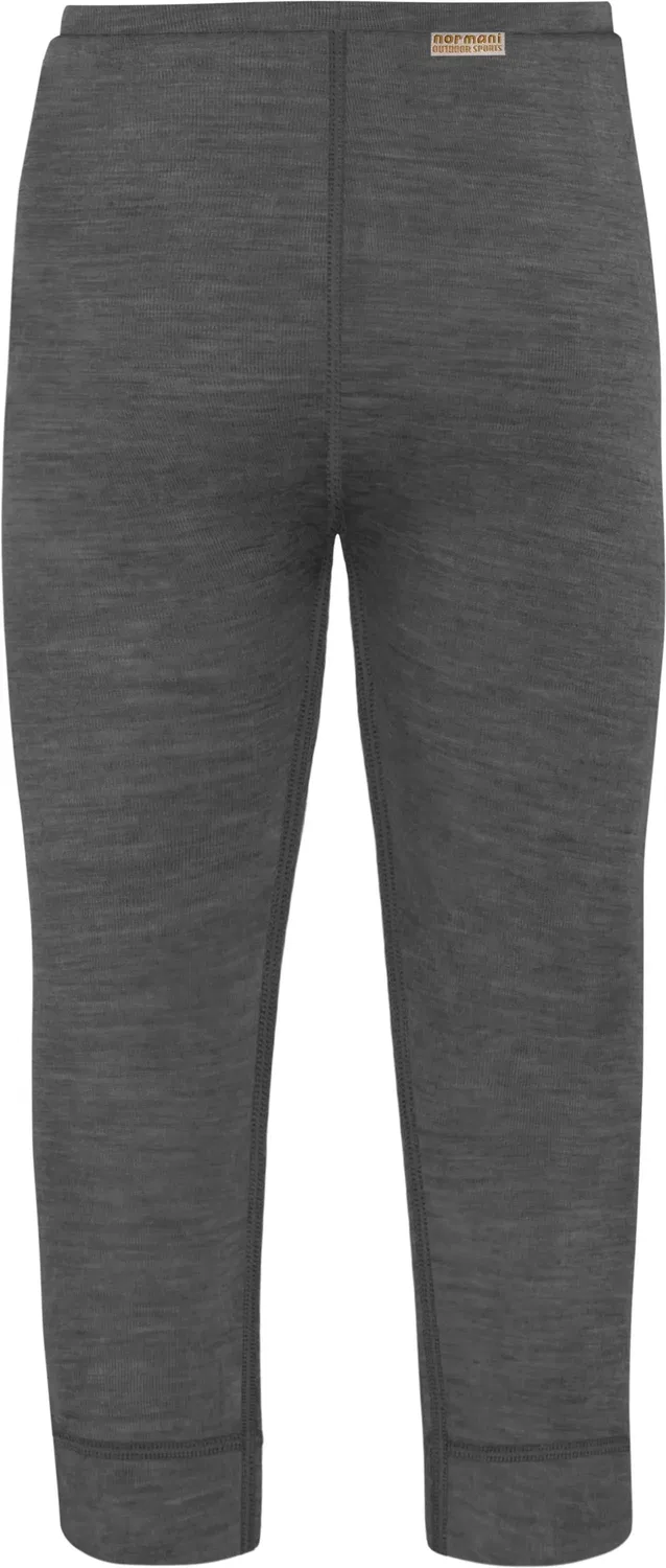 Штаны детские из мериносовой шерсти комплект 2 шт Tutira Normani Outdoor Sports, серый — фото 4