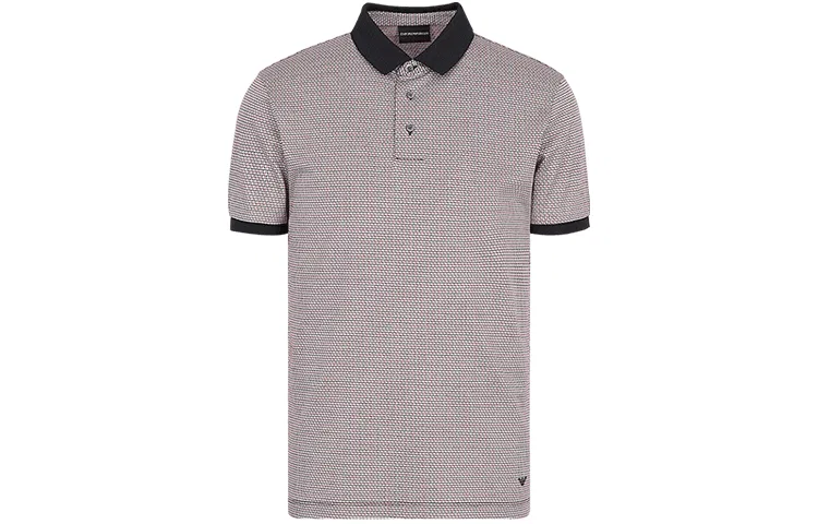 Мужское поло Skin Polo Collar Moderate Straight Fit EMPORIO ARMANI, Skin