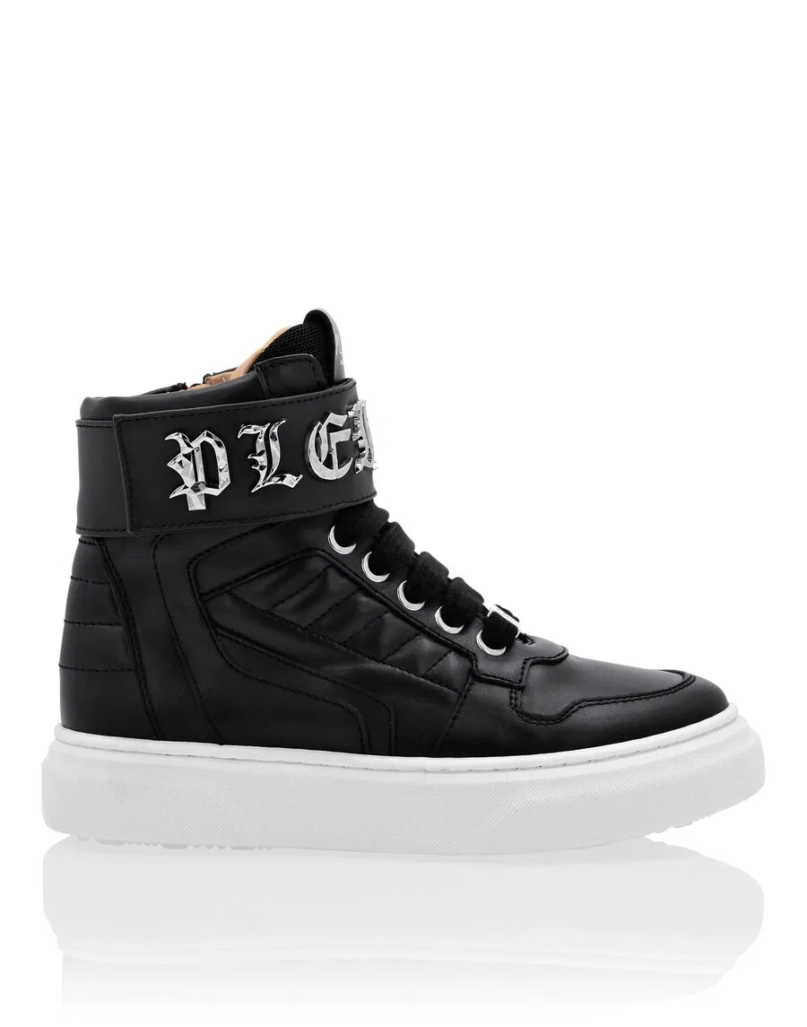 Кроссовки Philipp Plein 'Gothic Plein' черного цвета — фото 2