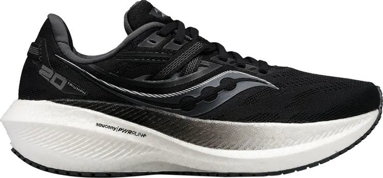 

Кроссовки Saucony Triumph 20 Wide Black White, черный