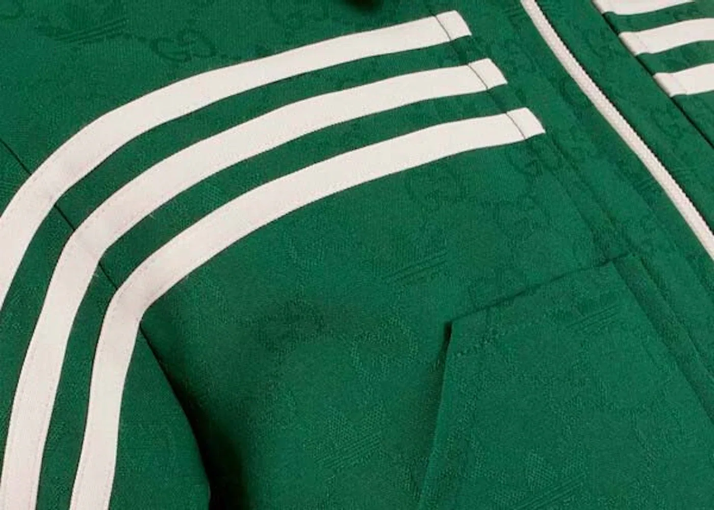 Женская куртка с жаккардовым узором Jacket Gucci, Зеленый — фото 2