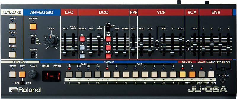 

Звуковой модуль Juno серии Roland JU-06A Boutique
