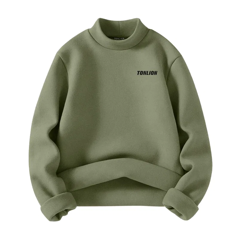 Детское футболка с высоким воротником Тонлион, Tonlion, Heather Navy