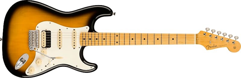 

Fender JV Modified '50s Stratocaster HSS, кленовый гриф, 2 цвета Sunburst - JV005739, Оранжевый, Fender JV Modified '50s Stratocaster HSS, кленовый гриф, 2 цвета Sunburst - JV005739