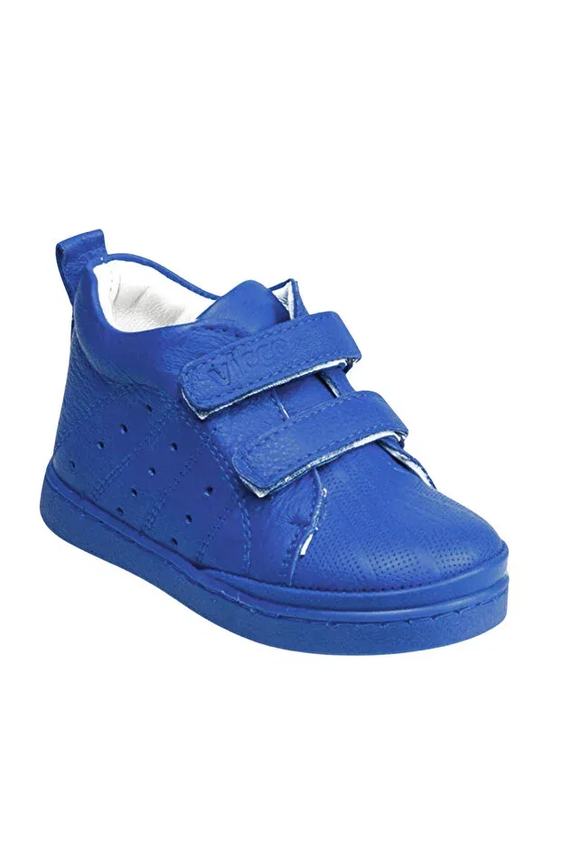 Детские туфли для девочек кожаные Vicco, Navy Blue