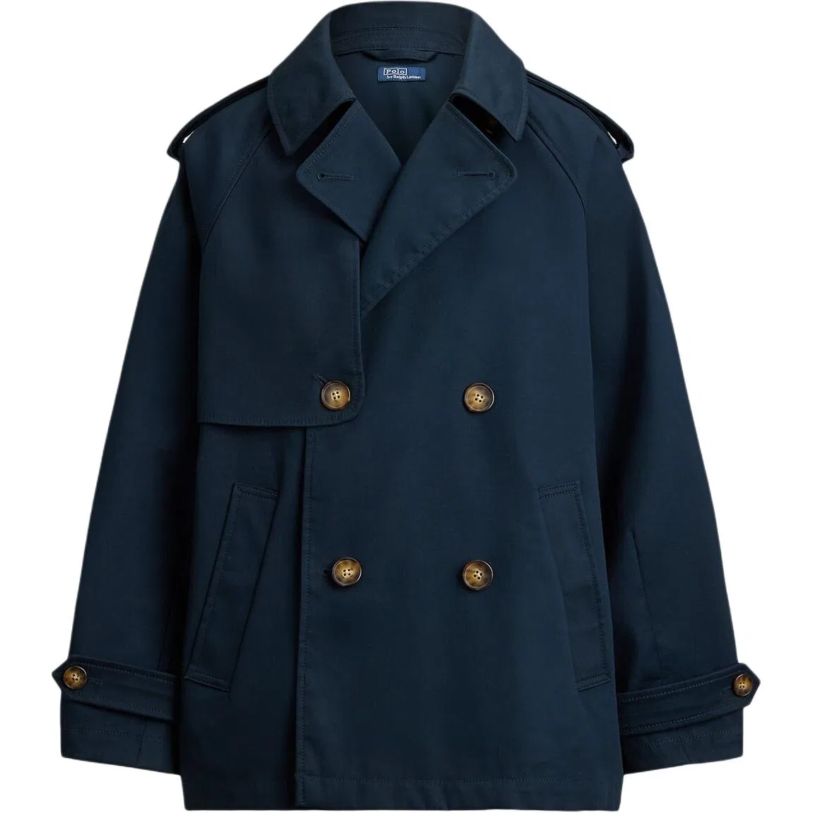 Женский тренчкот прямого кроя Polo Ralph Lauren, Dark Blue