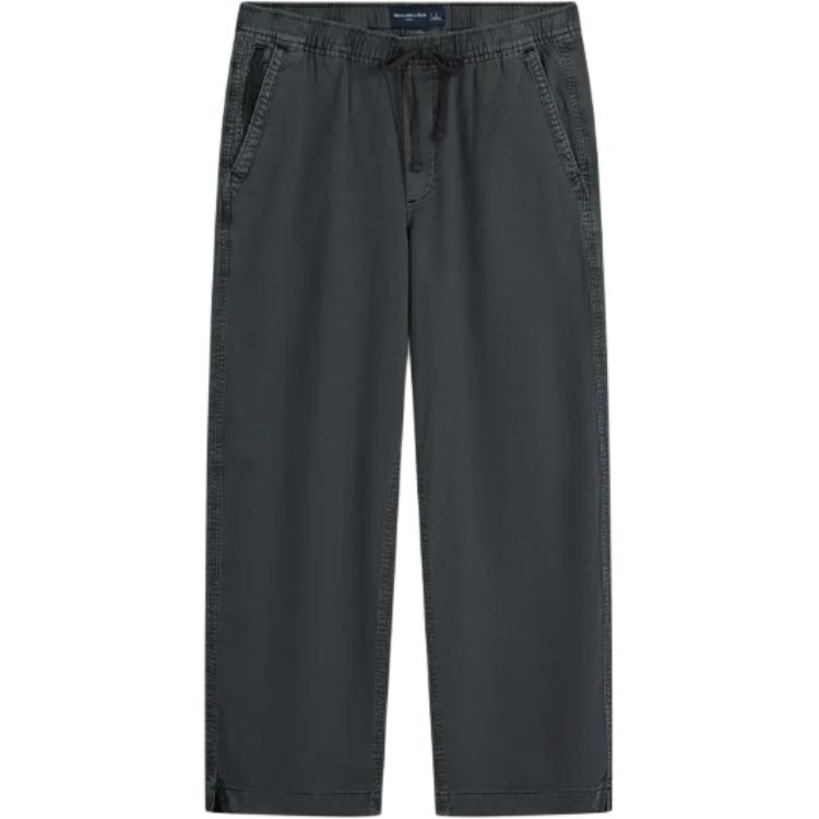 

Повседневные брюки мужские Abercrombie＆Fitch, темно-серый