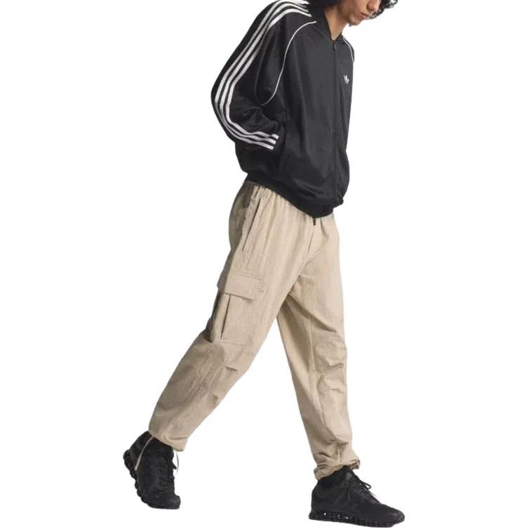 Мужская куртка свободного кроя с принтом Adicolor Classics Track Jacket Adidas, черный — фото 3