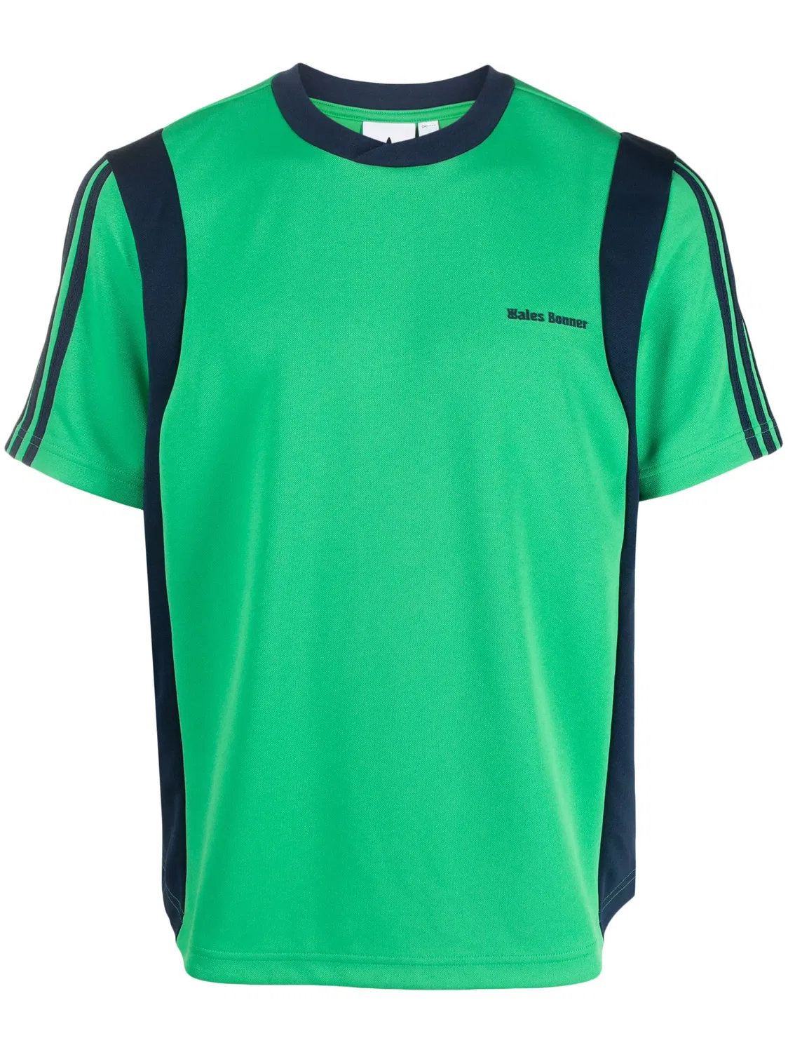 Футболка с круглым вырезом x Wales Bonner Adidas, зеленый