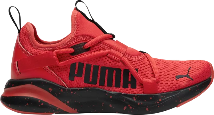 

Кроссовки Puma Softride Rift Jr High Risk Red Black, красный
