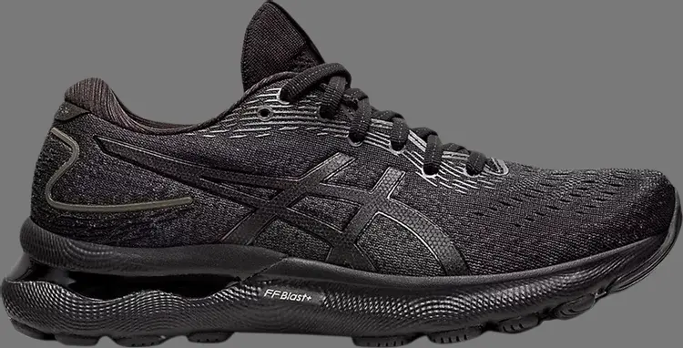 

Кроссовки wmns gel nimbus 24 'triple black' Asics, черный