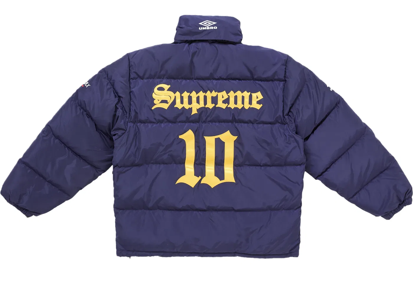 Мужская пуховая куртка-пуховик с принтом Jacket Supreme, Navy — фото 4