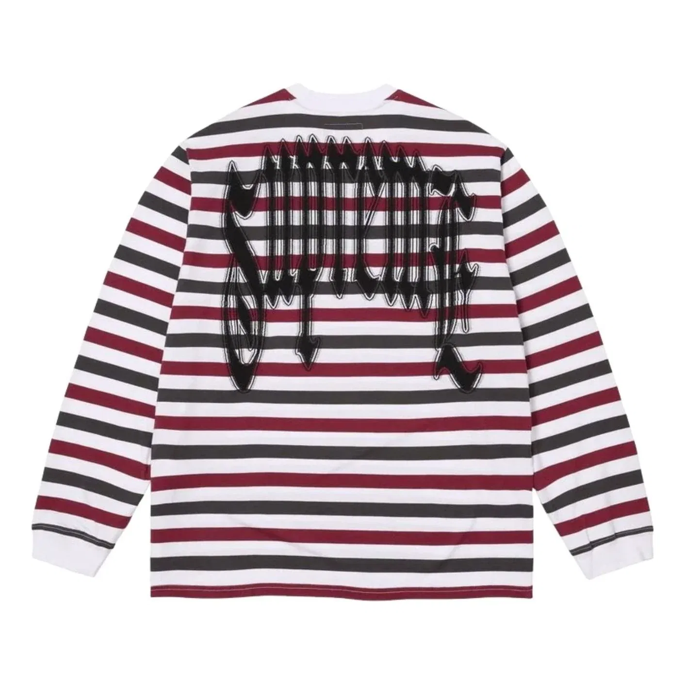 Мужская футболка FW26 Intarsia L/S T-Shirt 'Stripe' Supreme, Stripe