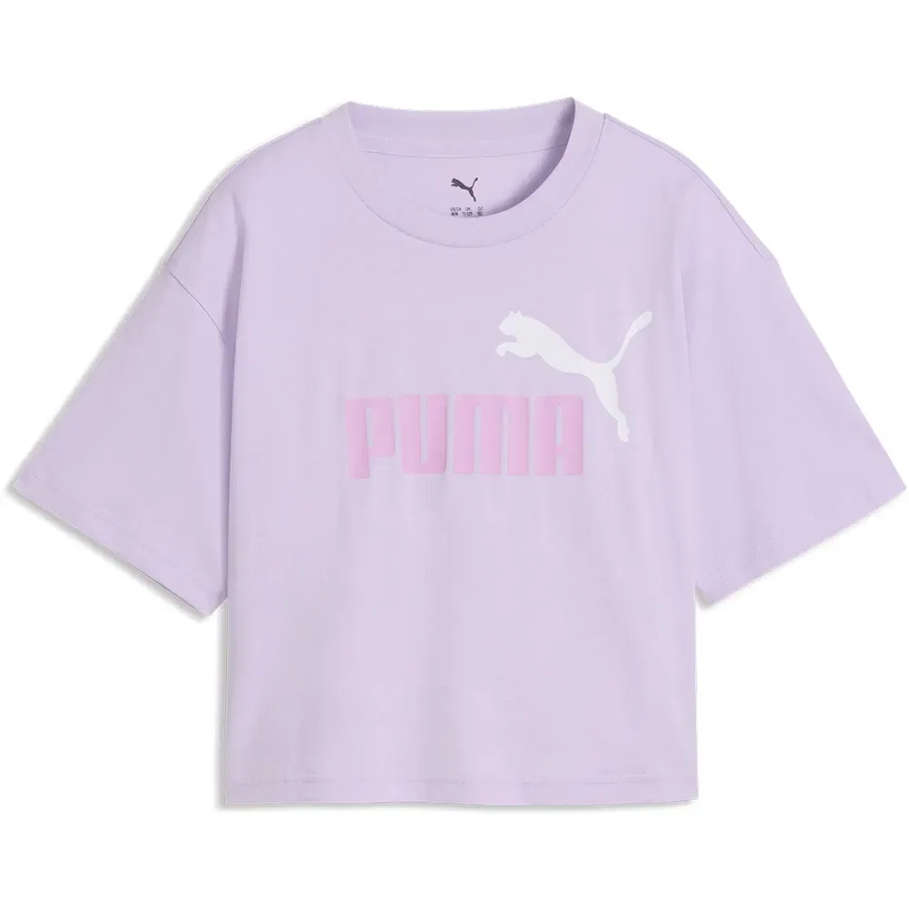 Футболка с коротким рукавом Essential Logo Puma, фиолетовый