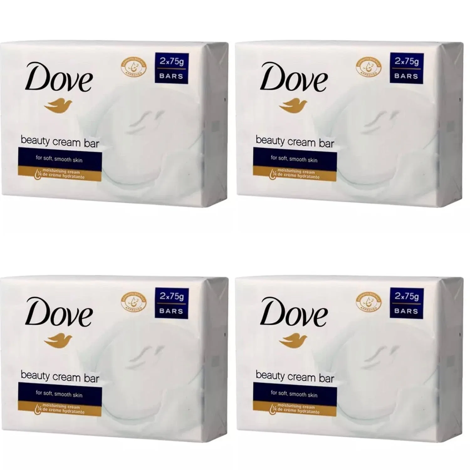 Мыло туалетное Dove Original, 2 х 75 г