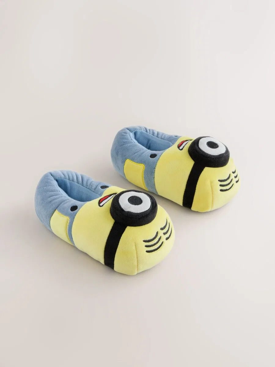 Тапочки Next "Minions Novelty" желтого цвета — фото 4
