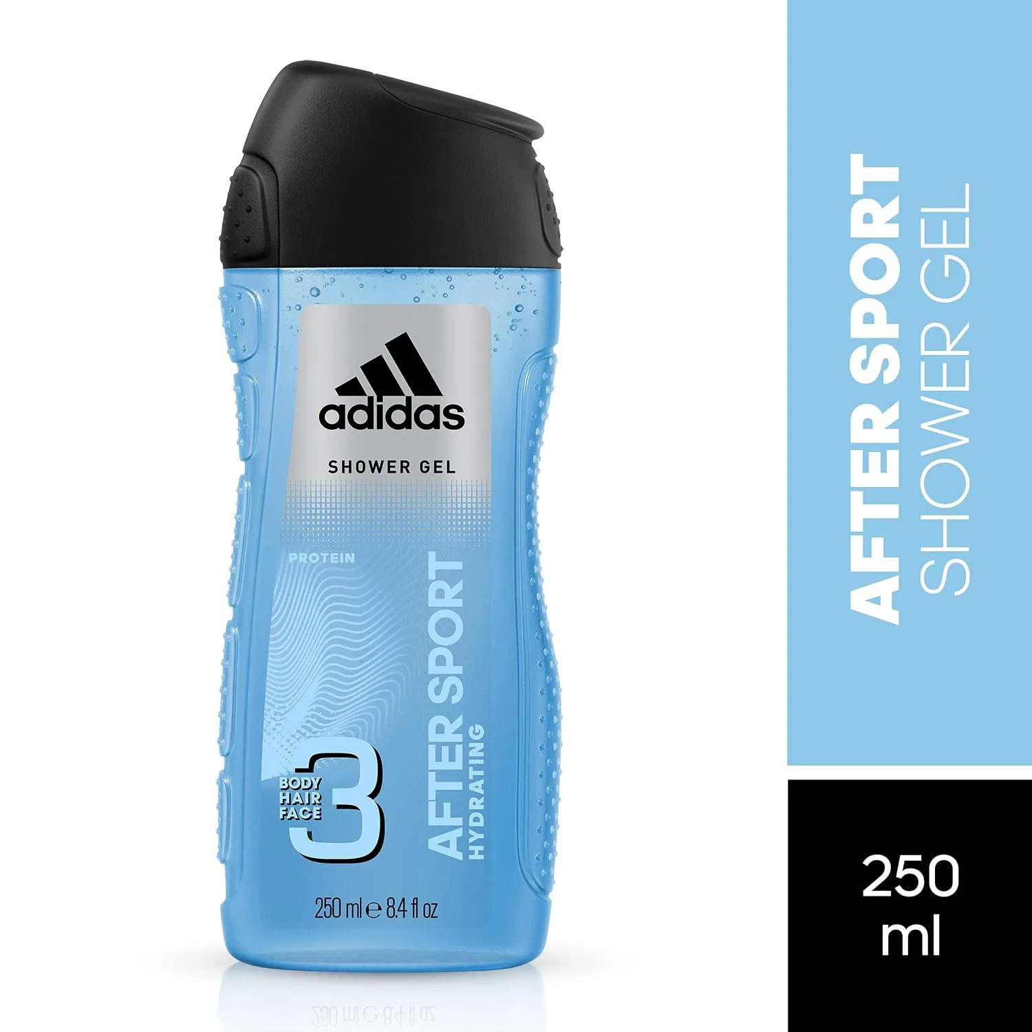 3-in-1 Shower Gel, After Sport, adidas, набор 2 x 250 мл — фото 2