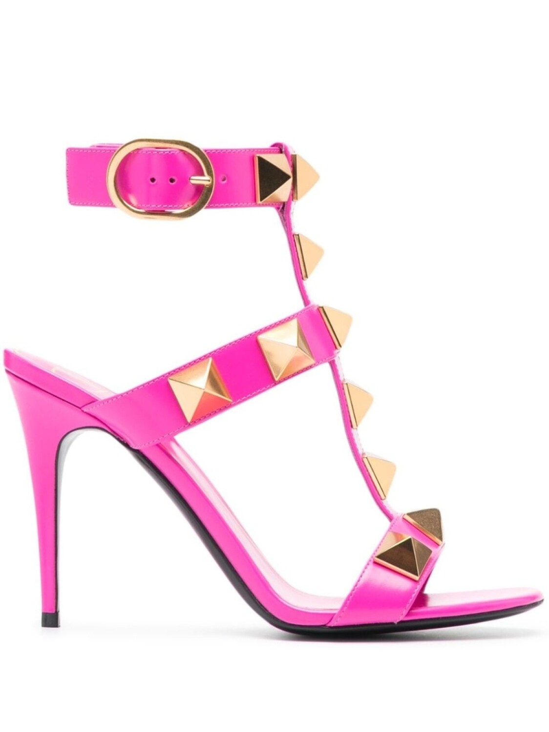 

Valentino Garavani босоножки Roman Stud на высоком каблуке, розовый