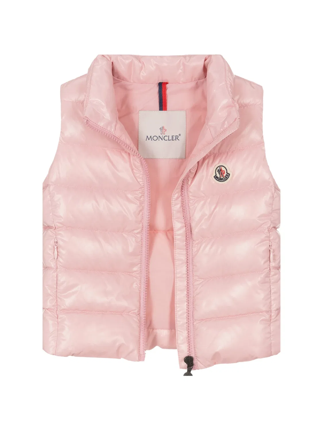 Стеганый жилет Ghany Moncler Grenoble Kids, розовый — фото 3