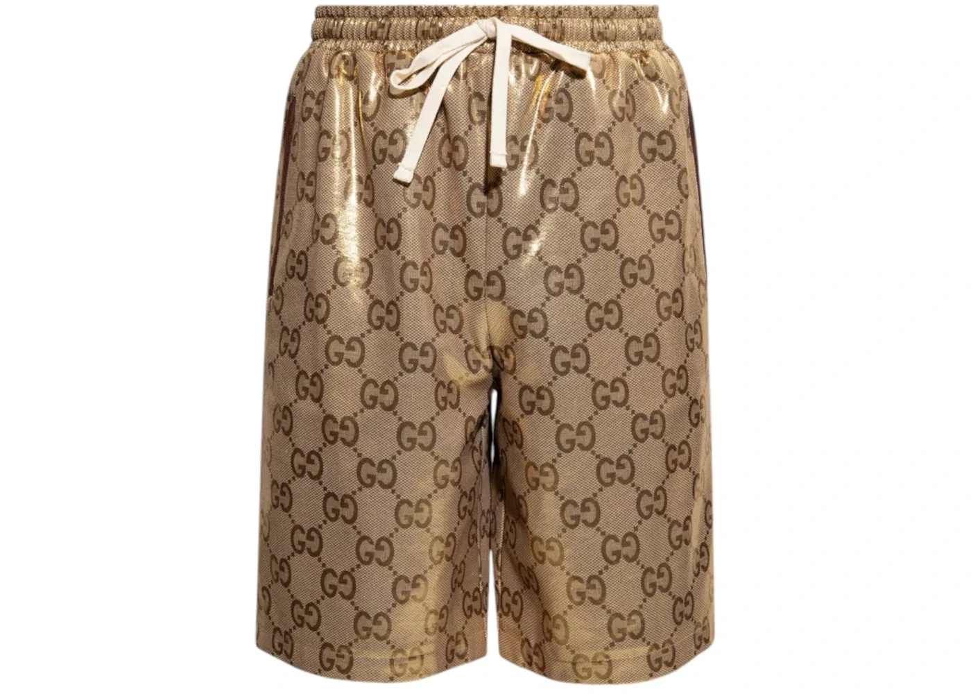 Мужские шорты технические джерси Gucci, Gold