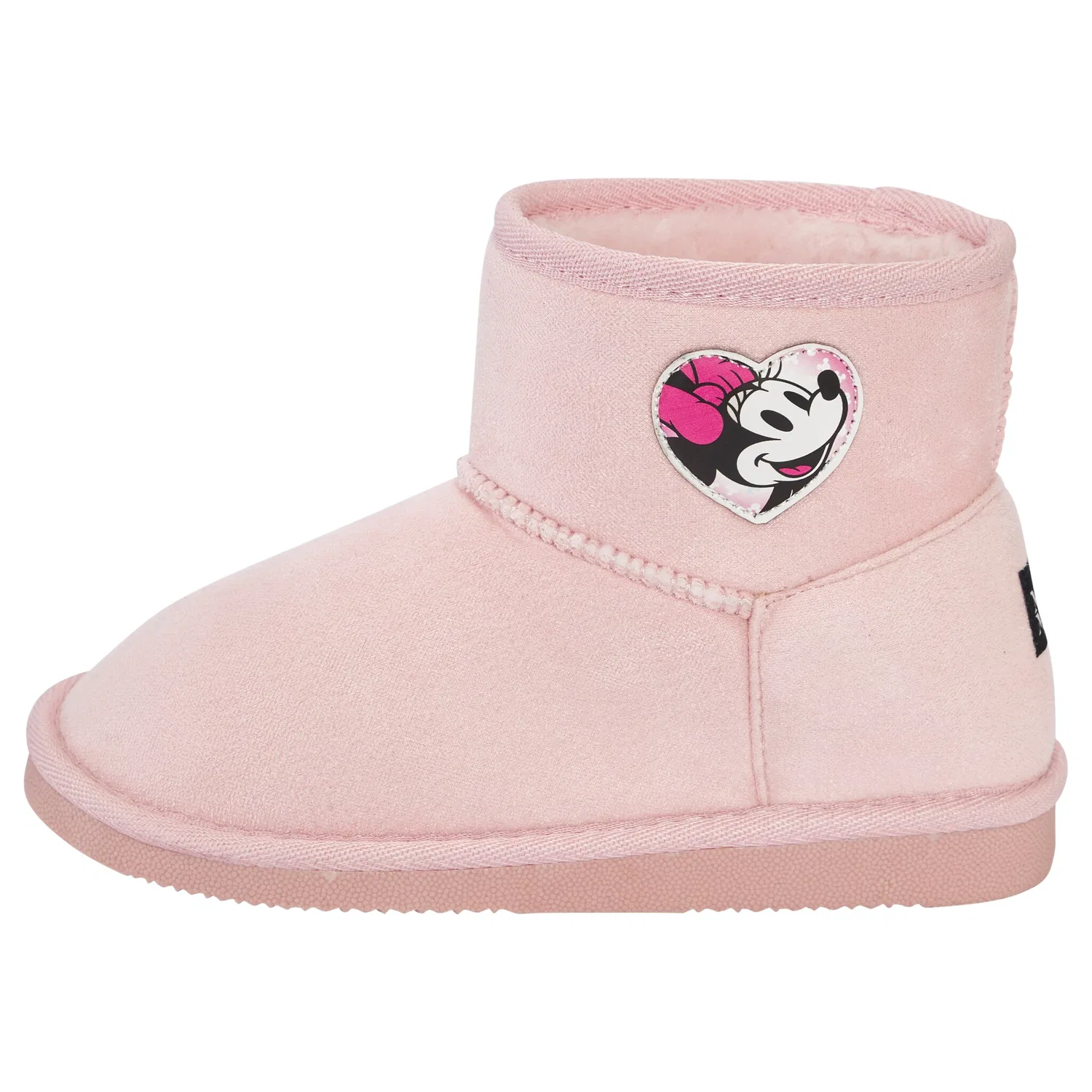 Детские зимние сапоги-слипоны с логотипом Disney, Pink — фото 2