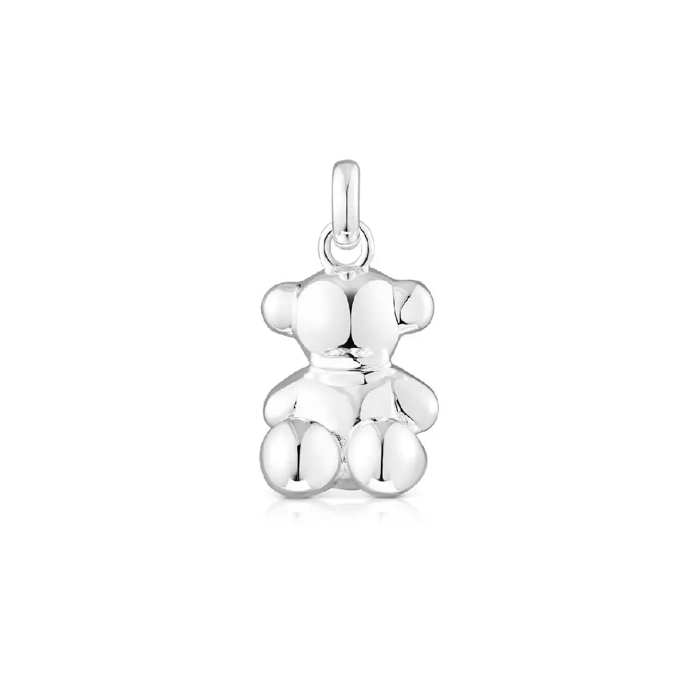 

Подвеска Tous Medium Steel Bear Bold Bear, серебро/сталь