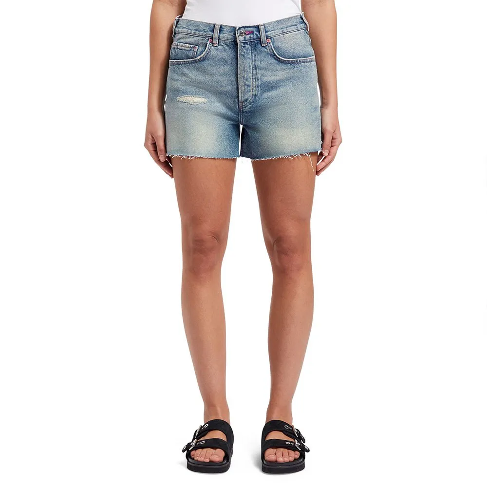 

Шорты Scotch & Soda The Ray Relaxed Fit denim, синий