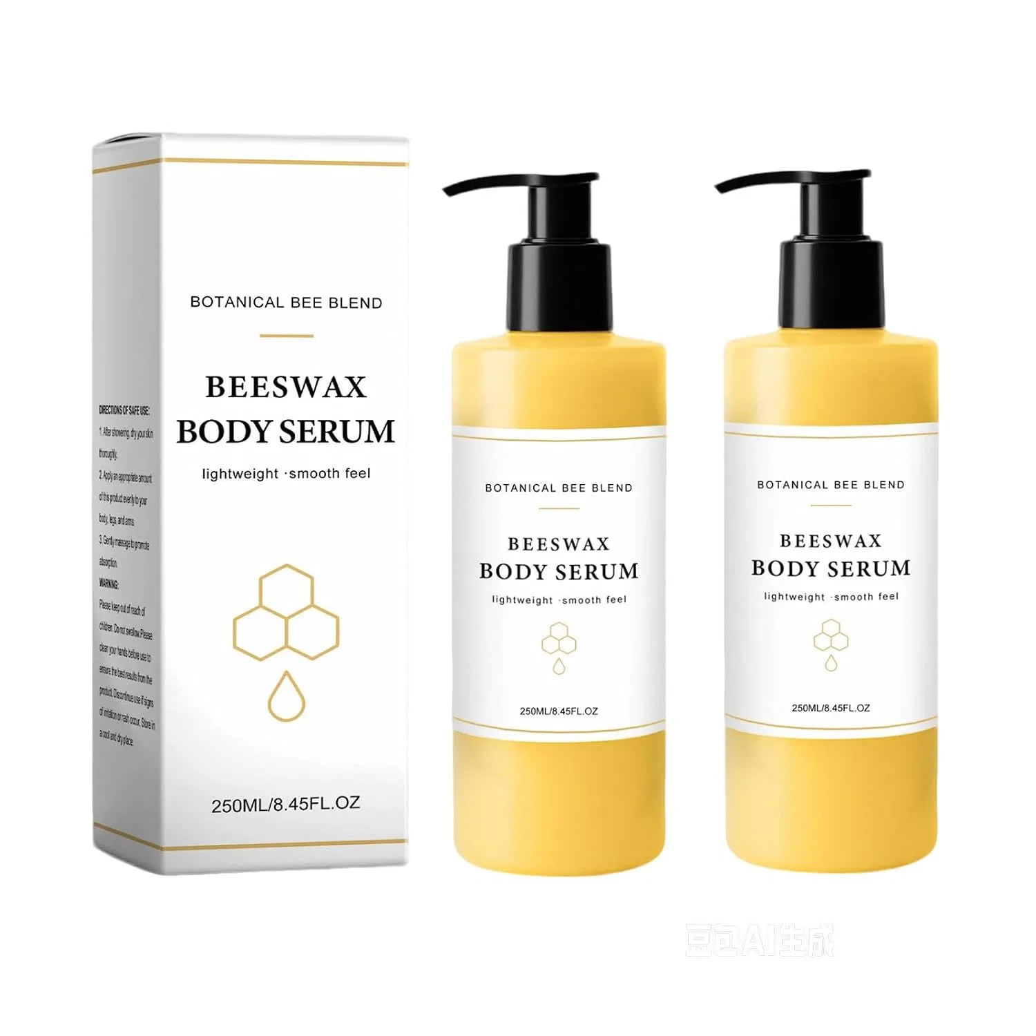 Увлажняющее масло для тела, Generisch, 250 мл, 2PC