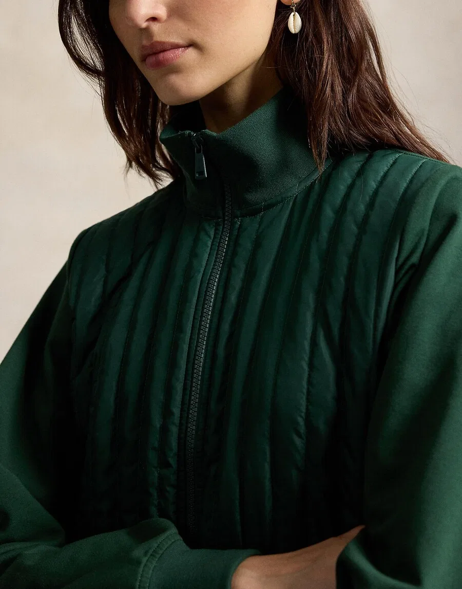Куртка Polo Ralph Lauren Between-Season изумрудного цвета — фото 3