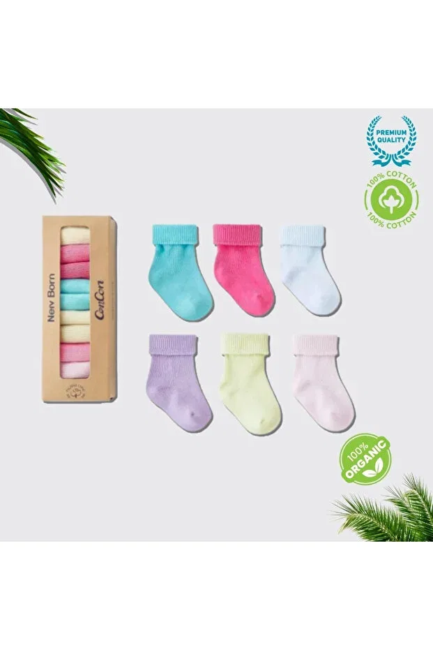 Детские носки хлопковые Organic Nota Kids, Çok Renkli