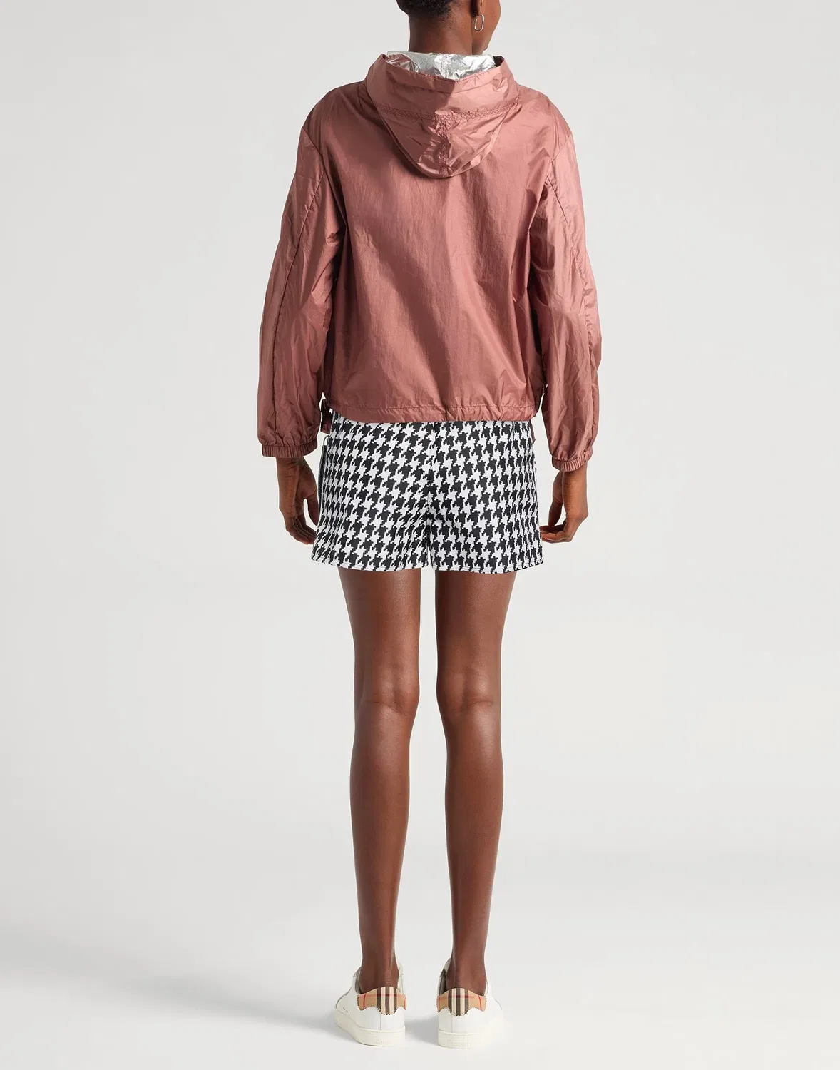 Женские шорты с принтом "Houndstooth" Dior, черный — фото 3