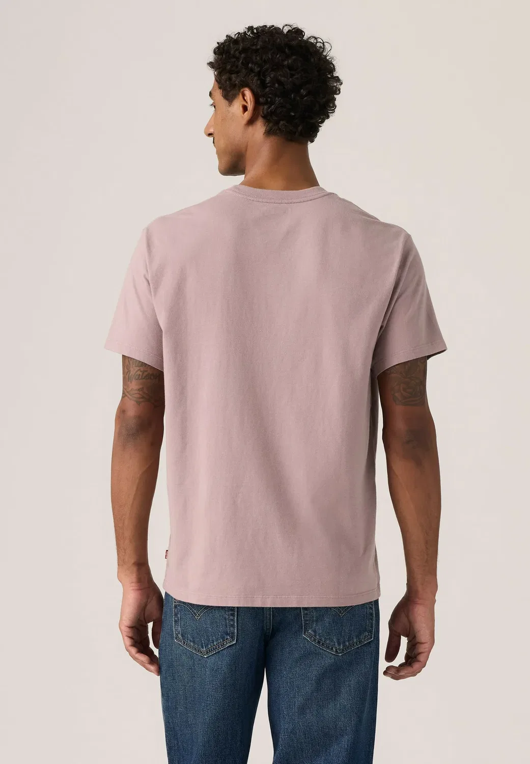 Ng essential tee mineral black - базовая футболка Levi'S, Mineral Black - Purples — фото 2