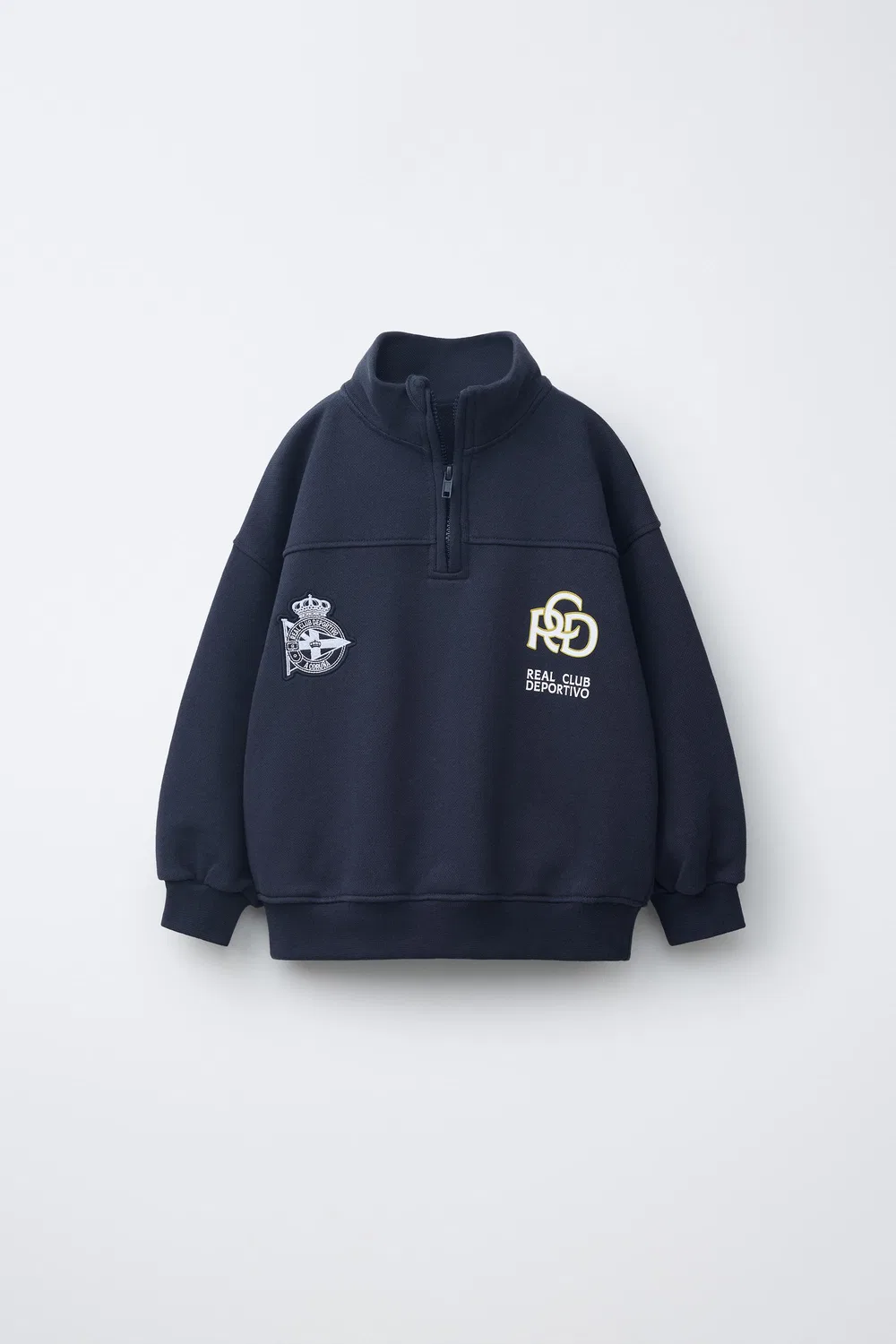 Свитшот RC DEPORTIVO DE A CORUÑA CREST ZARA, Navy blue