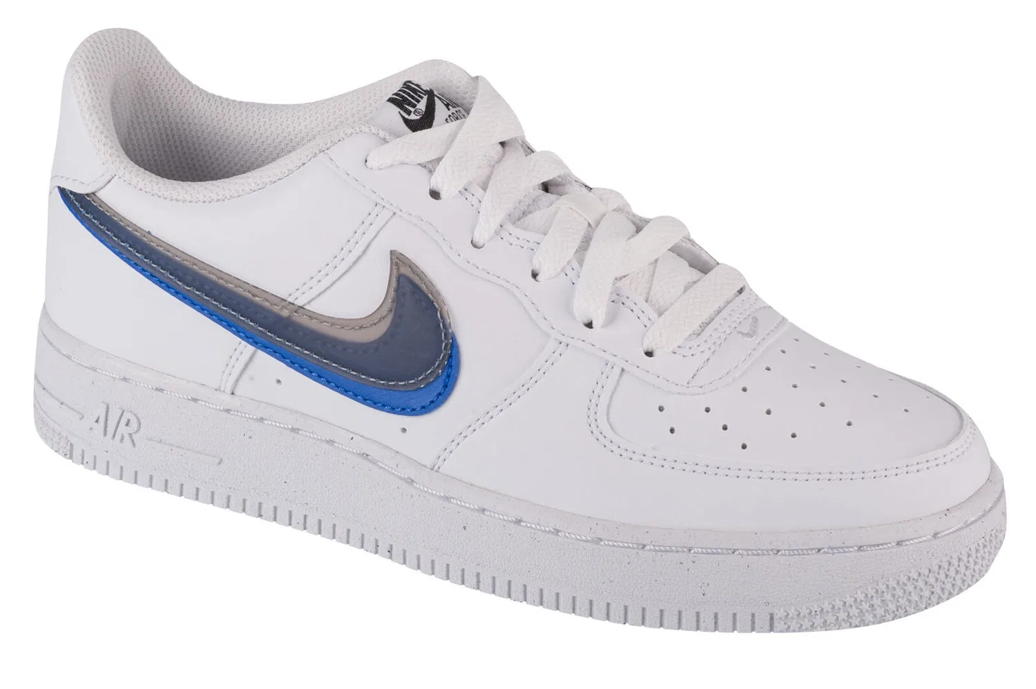 Детские кроссовки для мальчиков Nike Air Force 1 Impact Nn Gs, Weiss Grau