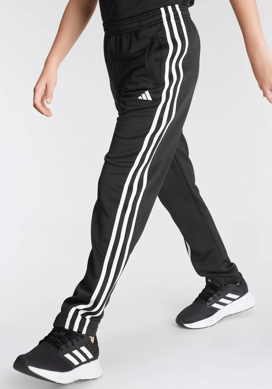 Спортивные брюки ADIDAS SPORTSWEAR Regular Workout Pants 'Train Essentials' черного цвета — фото 4