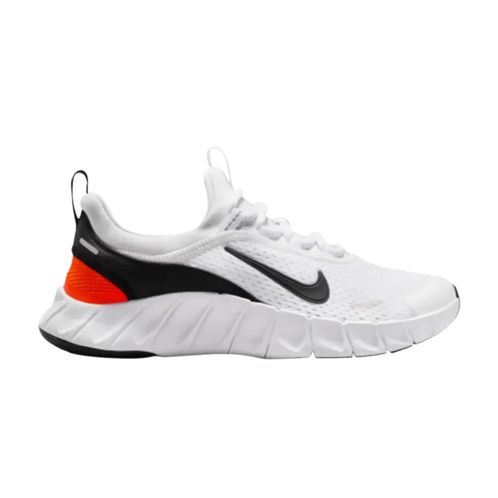 Кроссовки с принтом Free Ride Nike, White Safety Orange Black
