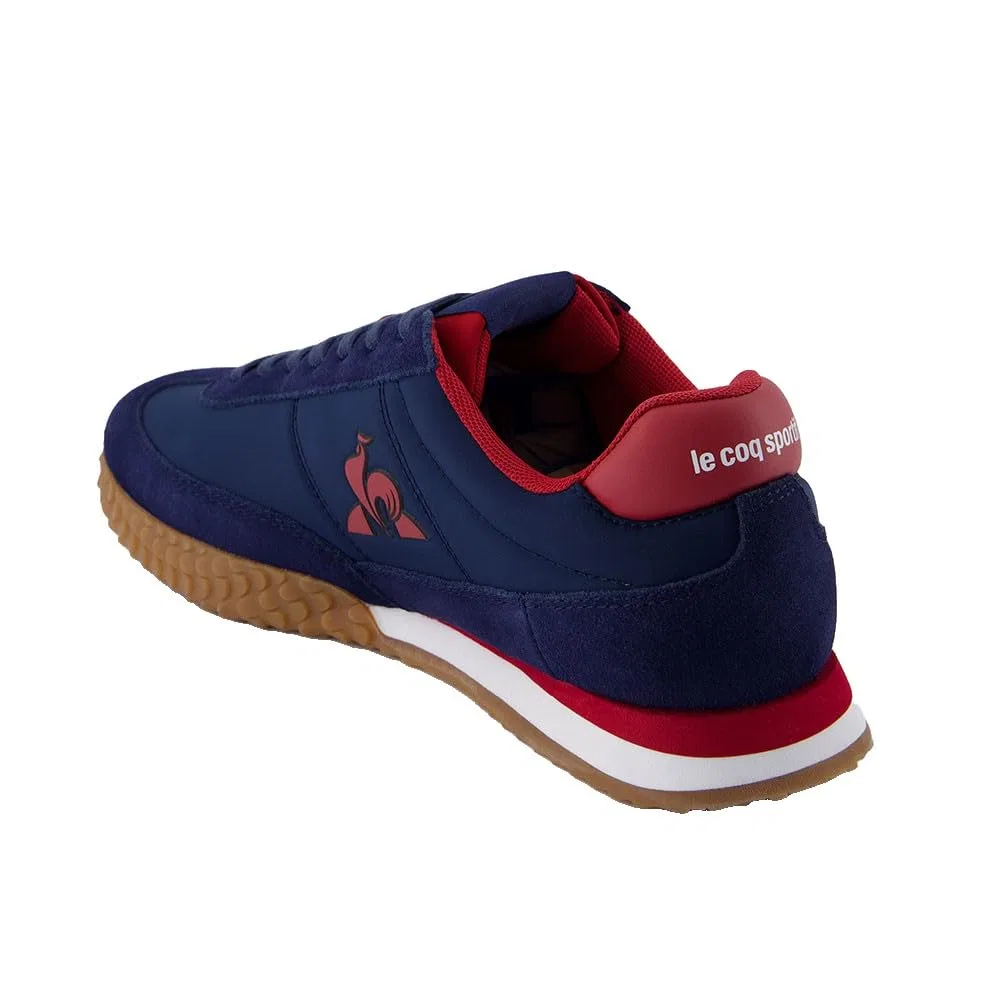 Детские кроссовки для девочек с ретро-дизайном Veloce I Le Coq Sportif, Blue Rio — фото 3