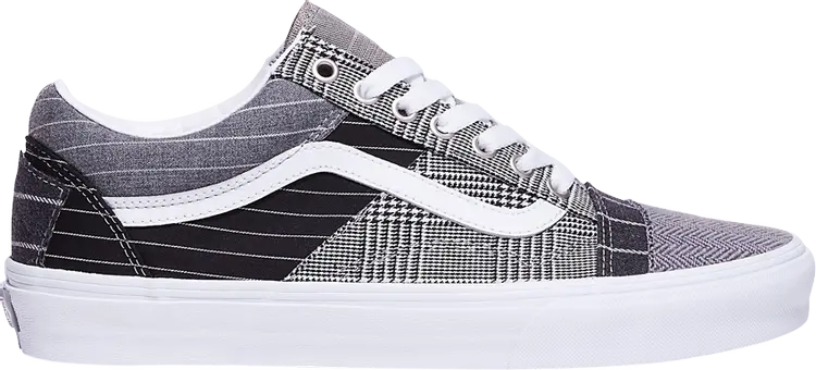 

Кеды Vans Old Skool Patchwork Conference Call Suiting Grey, серый