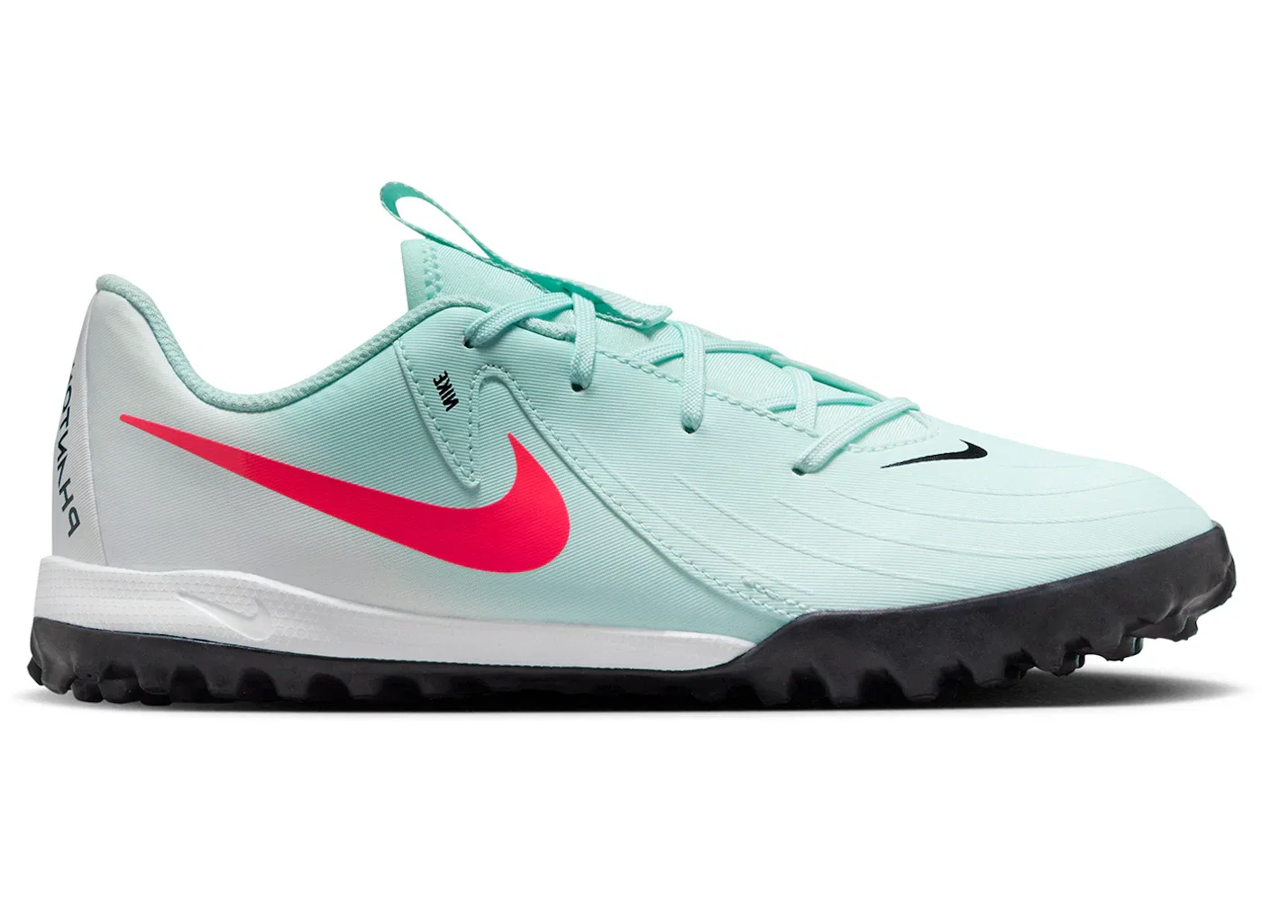 Детские бутсы Nike Phantom GX 2 Club TF, Mint/Off Noir/Atomic Red