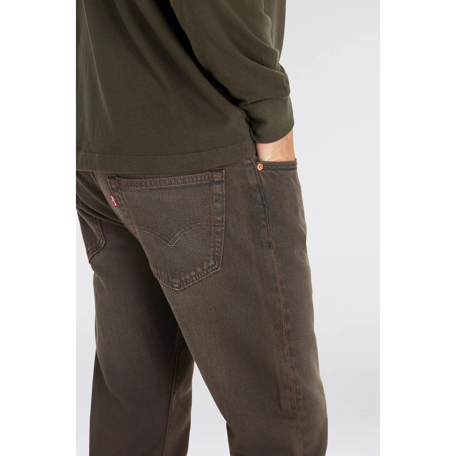Мужские джинсы tapered fit Levi's, DUSTED TWILIGHT — фото 3