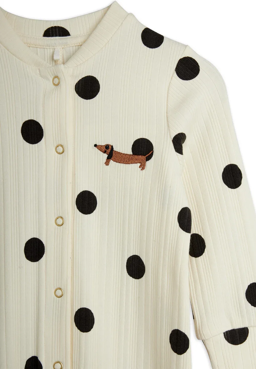 Комбинезон для собак Dots, унисекс Mini Rodini, Offwhite — фото 3