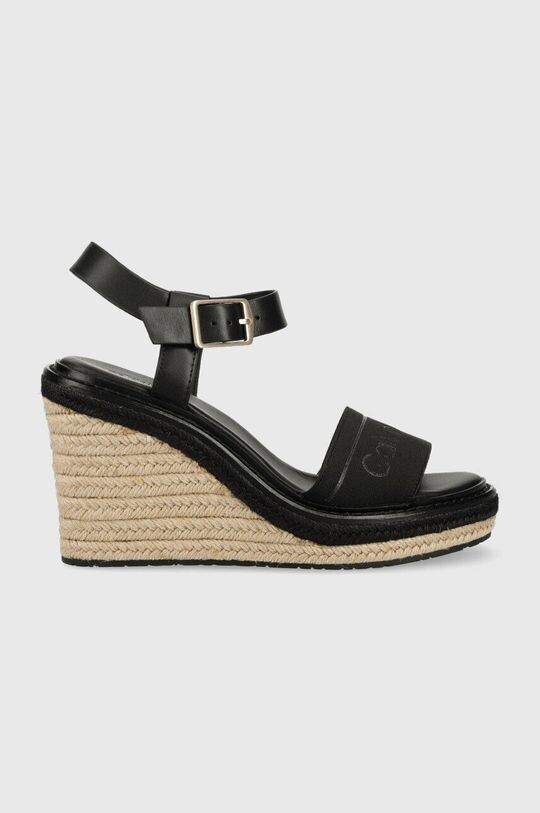 

WEDGE 70HH - Сандалии HE Calvin Klein, черный