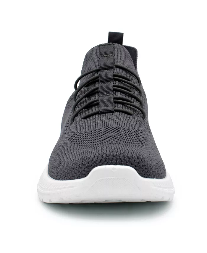 Мужские кроссовки Flux Slip On Akademiks, серый — фото 4