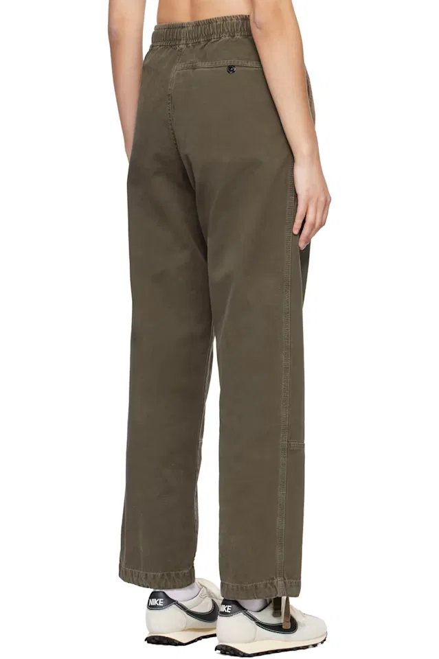 Коричневые брюки 3100005 Organic Panama Cotton Old Effect Stone Island — фото 3