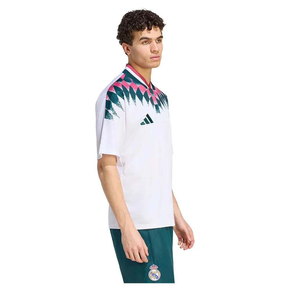 Мужская футболка с принтом Real Madrid Stadium Adidas, White