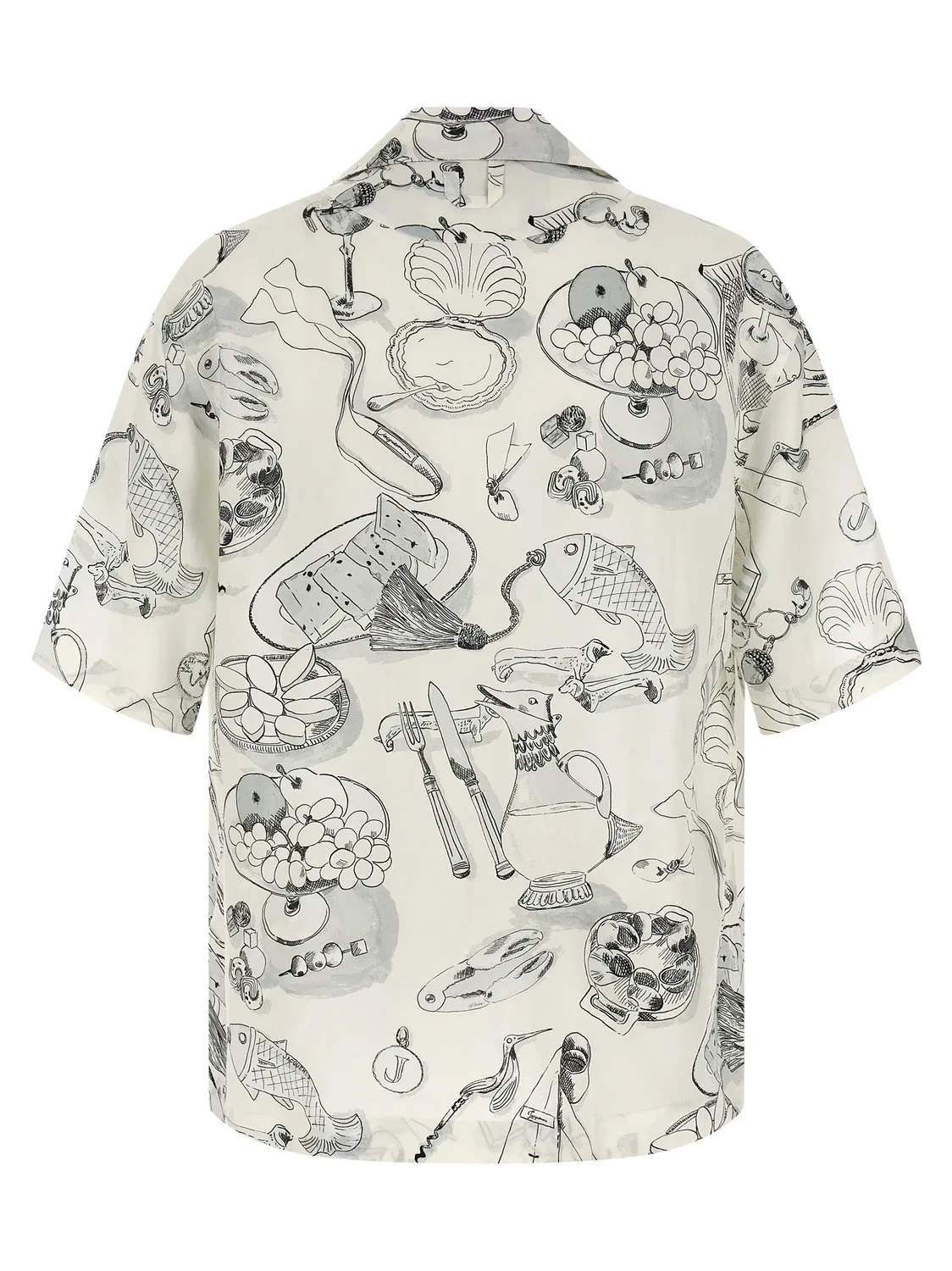 Рубашка La Chemise Cocktail JACQUEMUS, белый — фото 2