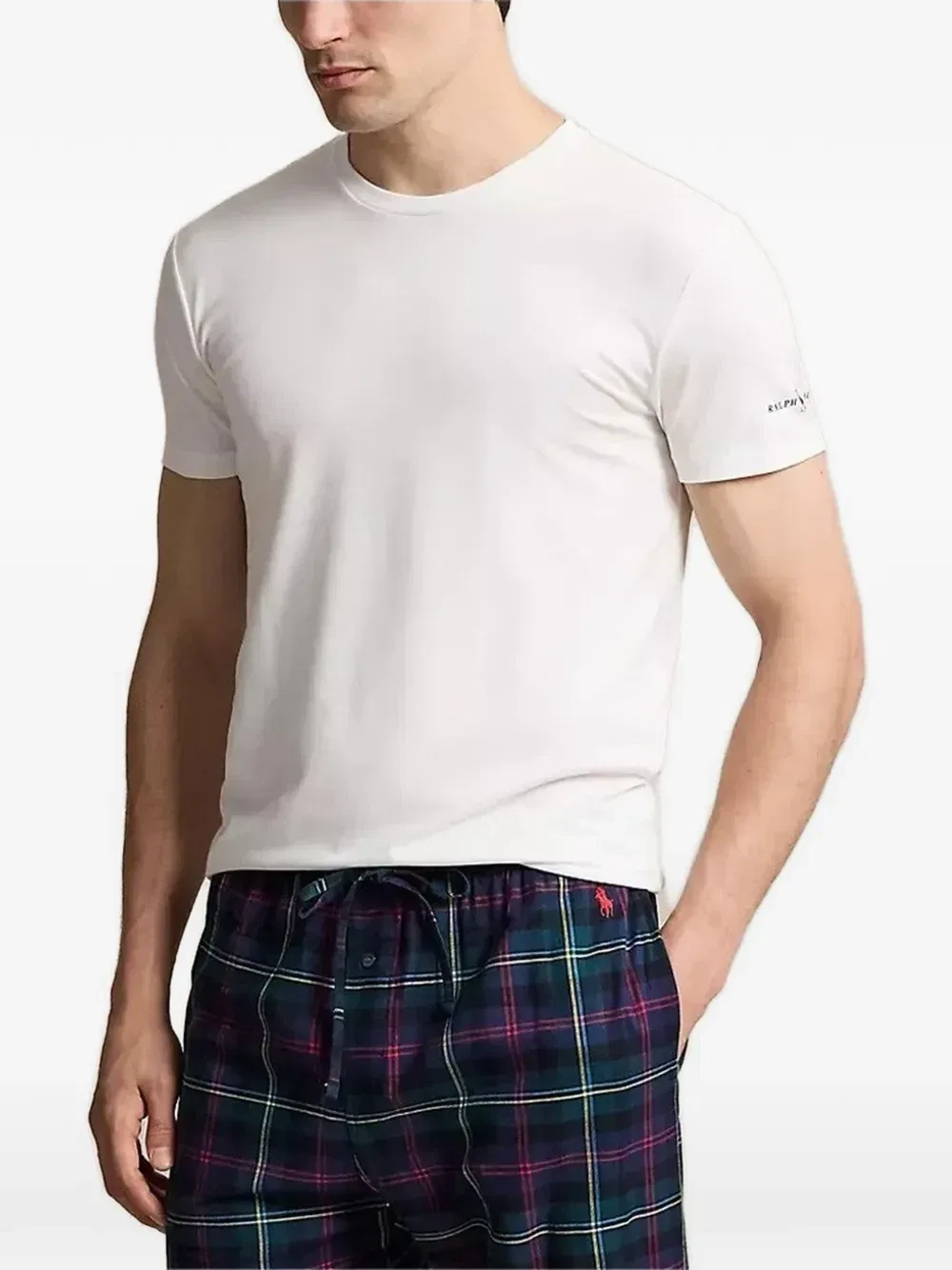 Футболка с короткими рукавами с логотипом POLO RALPH LAUREN, белый