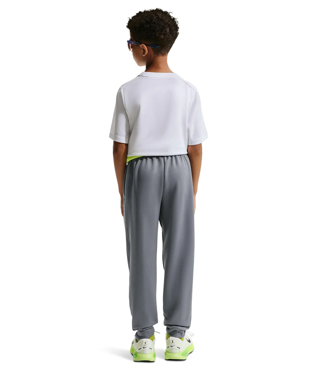 Тренировочные штаны Multi Dri-FIT из трикотажа (для малышей и детей постарше) Nike Kids, Smoke Grey/White — фото 2