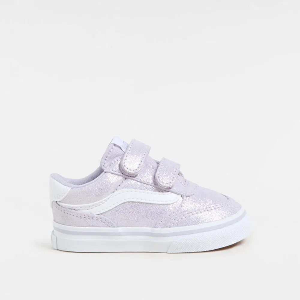 Детские кроссовки для девочек с застежкой-липучкой Brooklyn LS V Vans