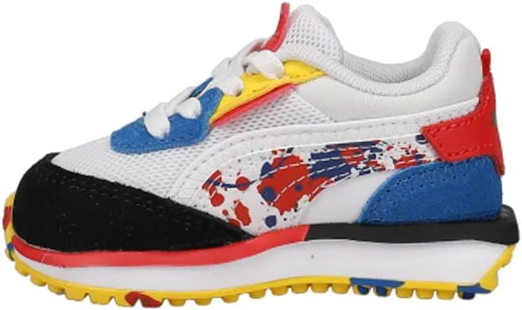 Детские кроссовки для мальчиков City Rider Splash PUMA, White — фото 3